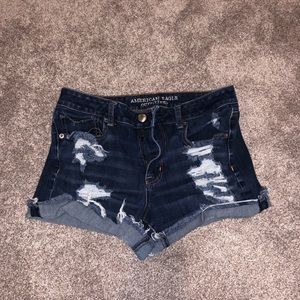 Distressed American Eagle Shorts
